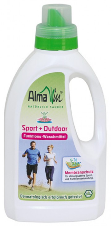 AlmaWin Sport + Outdoor, Funktions-Waschmittel, 750 ml