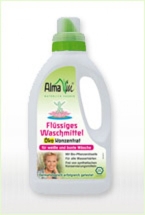 AlmaWin Flüssiges Waschmittel, Öko-Konzentrat, 750 ml